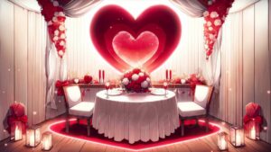Vtuber Background for Valentine's Day