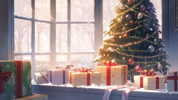 Christmas Vtuber Animated Background